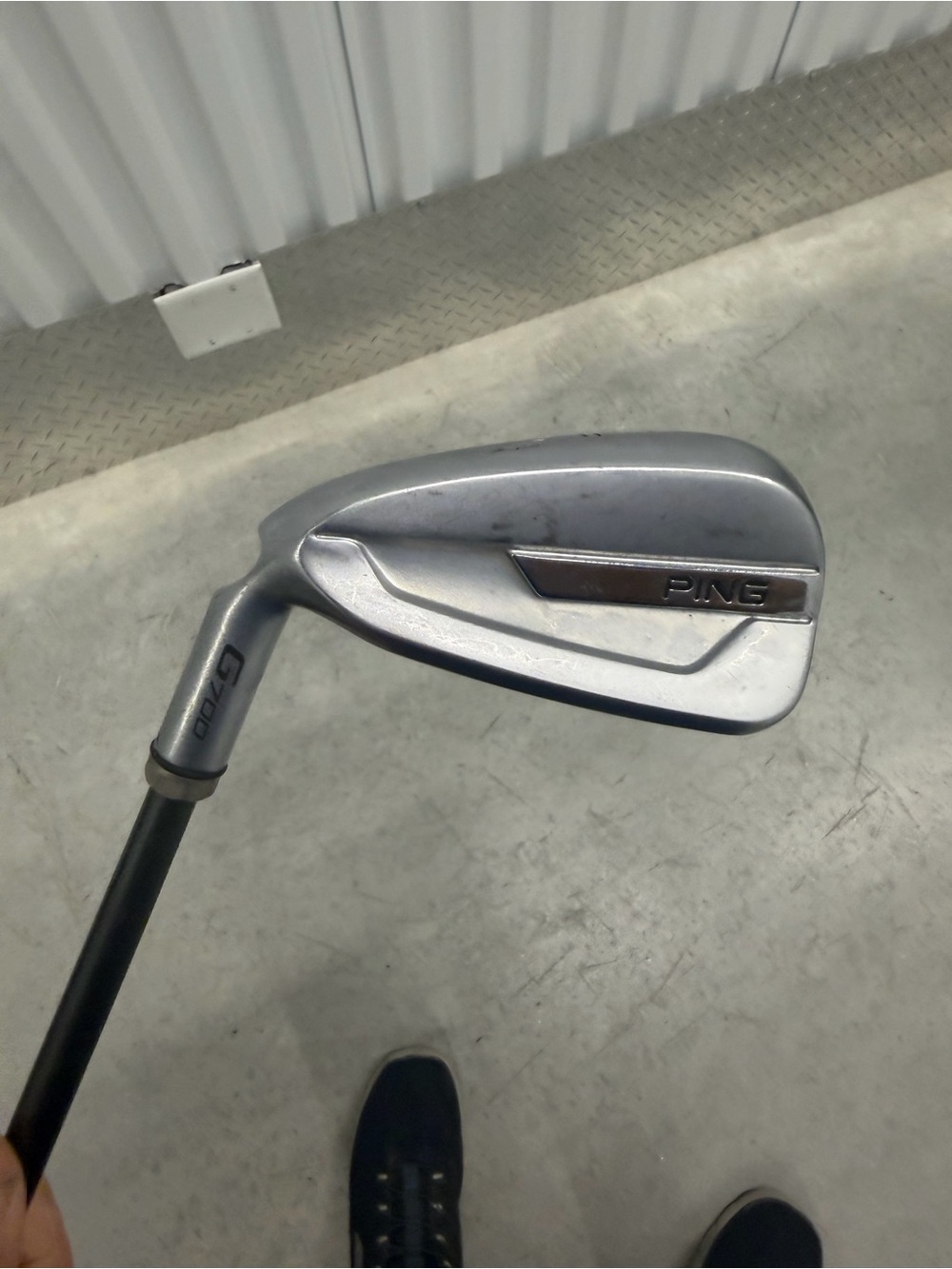 Men's left handed Ping golf 7 iron